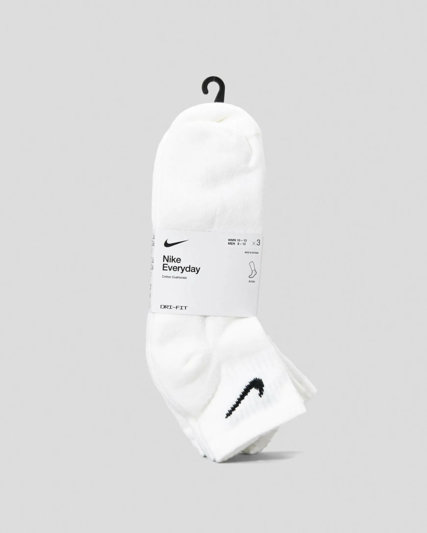 Everyday Cushioned 3 Pack Socks