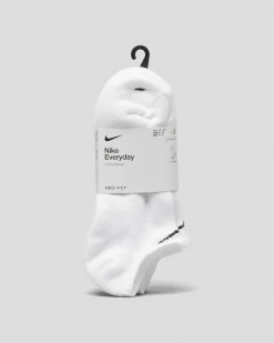 Everyday Cushioned No Show Socks 3 Pack