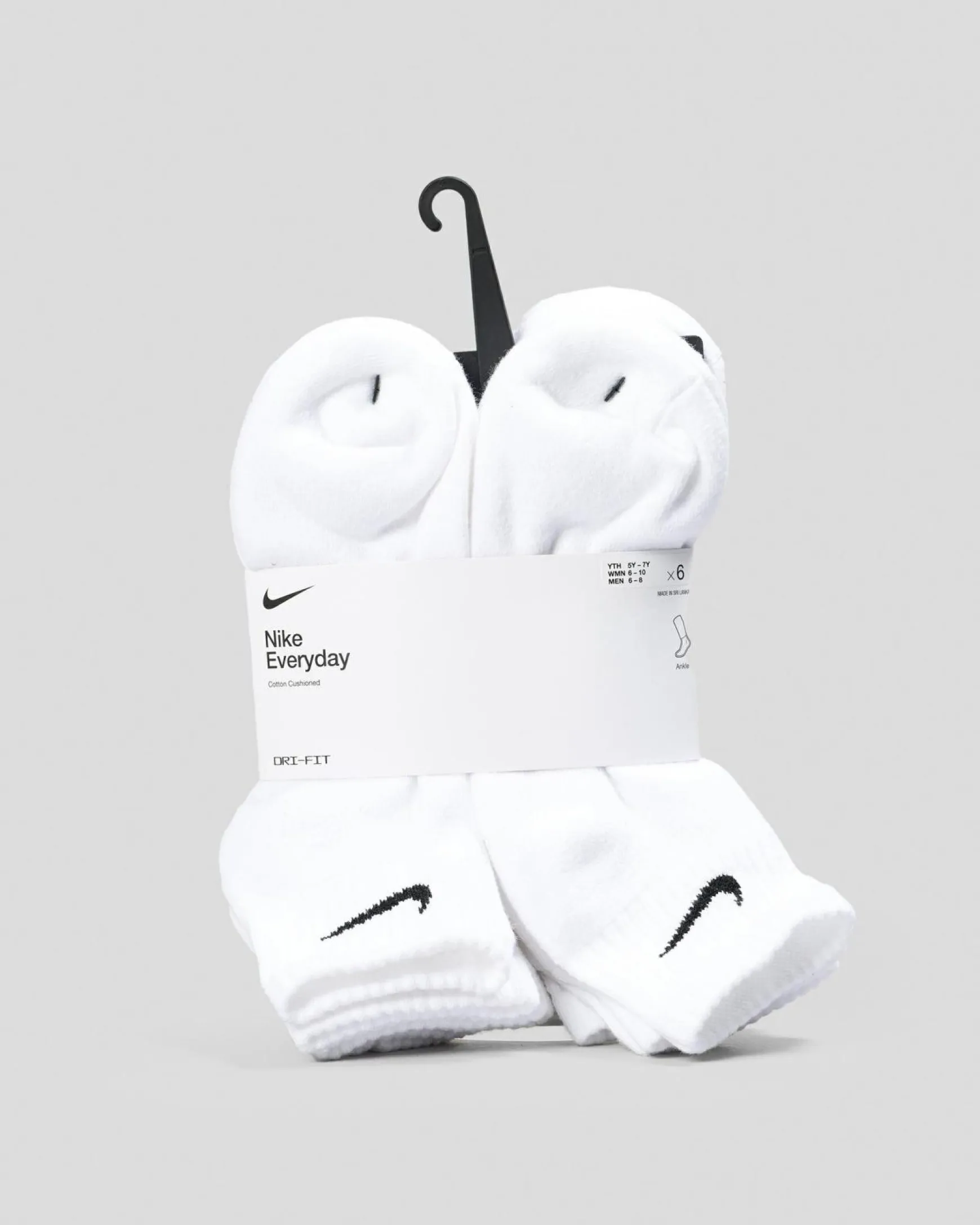 Everyday Essential Socks 6 Pack