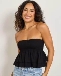 Evie Lulu Tiered Tube Top