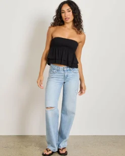 Evie Lulu Tiered Tube Top