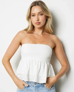 Evie Lulu Tiered Tube Top