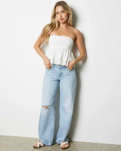 Evie Lulu Tiered Tube Top