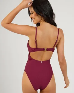 Evita Balconette One Piece Swimsuit
