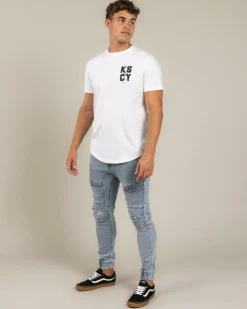 Fenced Dual Curved T-Shirt