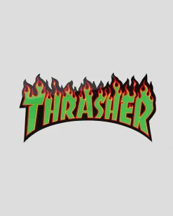 Flame Logo Large Sticker