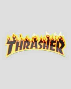 Flame Logo Medium Sticker