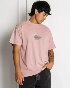 Flame Printed Vintage T-Shirt