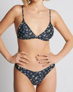 Fleur Floral Bralette Bikini Top
