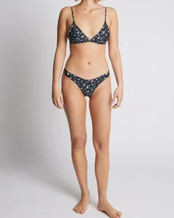 Fleur Floral Bralette Bikini Top