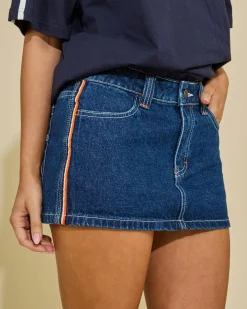 Flip Mommy Mini Denim Skirt