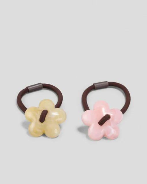 Flower Hair Tie Pack