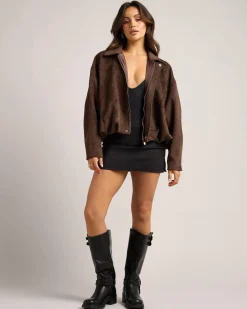 Floyd Faux Suede Jacket