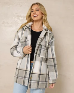 Flynn Hooded Shacket