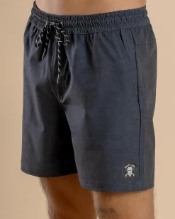Formal Elastic Waist Shorts