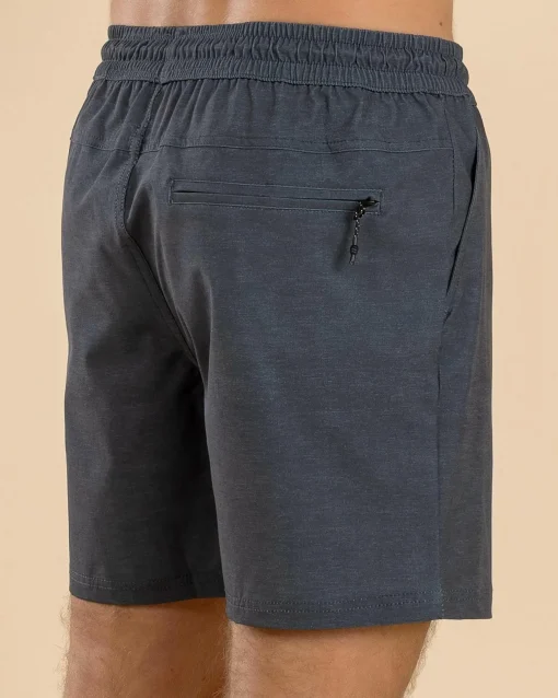 Formal Elastic Waist Shorts