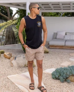 Formal Elastic Waist Shorts