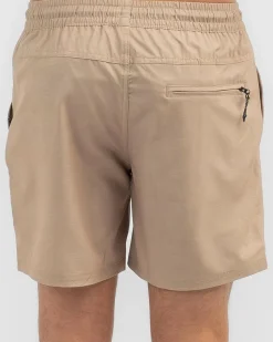 Formal Elastic Waist Shorts