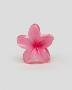 Frangipani Hair Claw Clip
