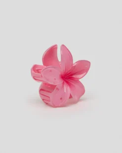 Frangipani Hair Claw Clip