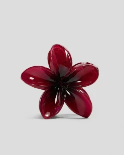 Frangipani Hair Claw Clip