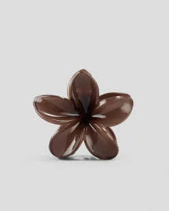 Frangipani Hair Claw Clip