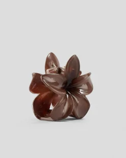 Frangipani Hair Claw Clip