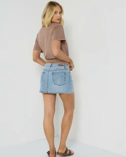 Frankie Denim Mini Skirt