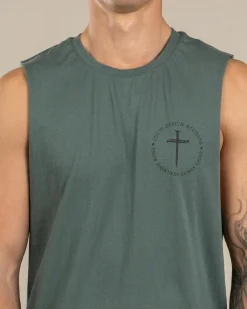 Fray Muscle Tank