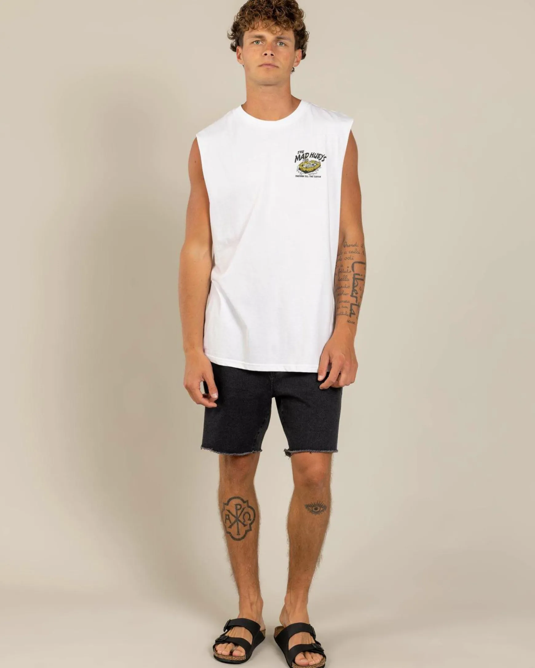 Frothin Coffin Muscle Tank