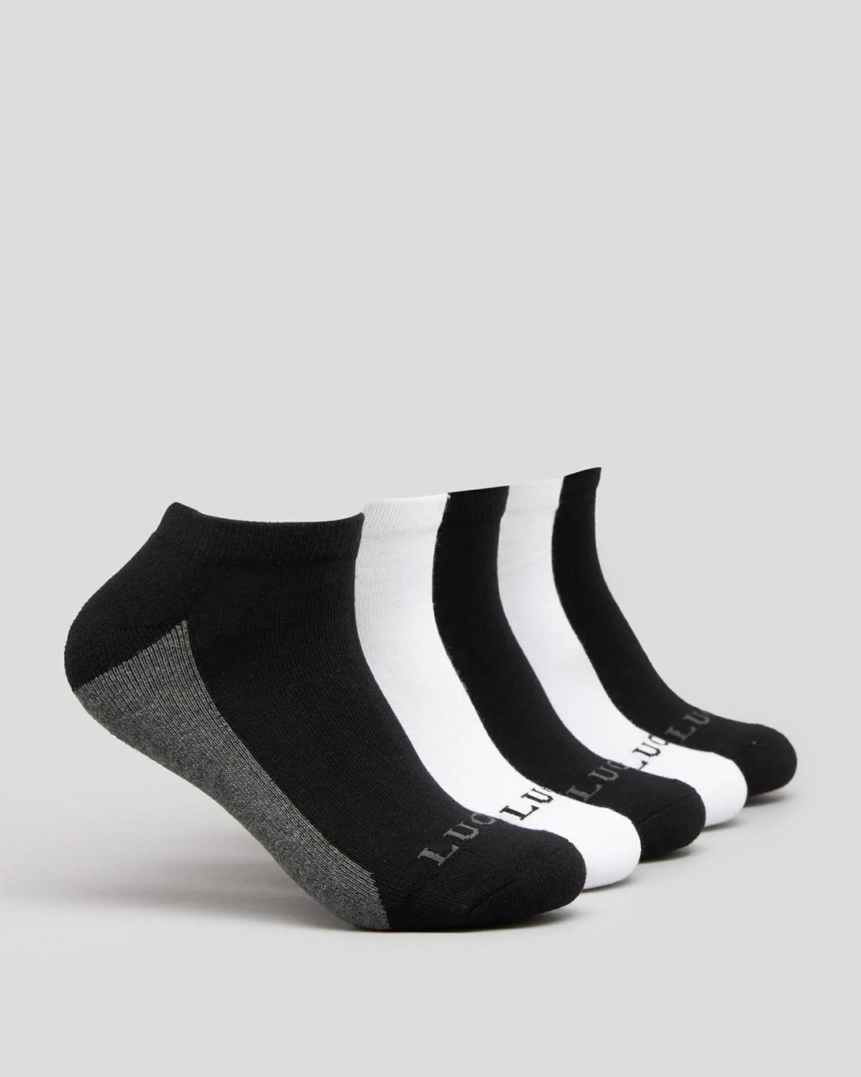 Fuzzled Ankle Socks 5 Pack