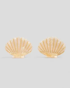 Geena Shell Hair Claw Clip Pack