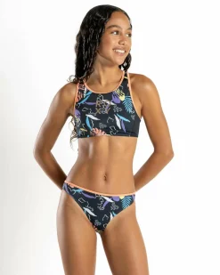 Girls' Active Crop Top Bikini Set