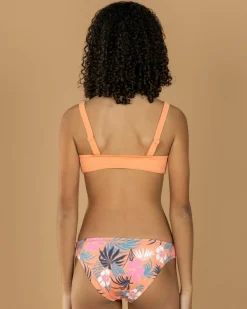 Girls' Active Floral Bralette Bikini Set