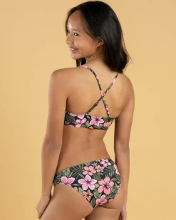 Girls' Active Floral Rash Vest Set