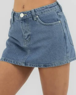 Girls' Allegra Denim Skort