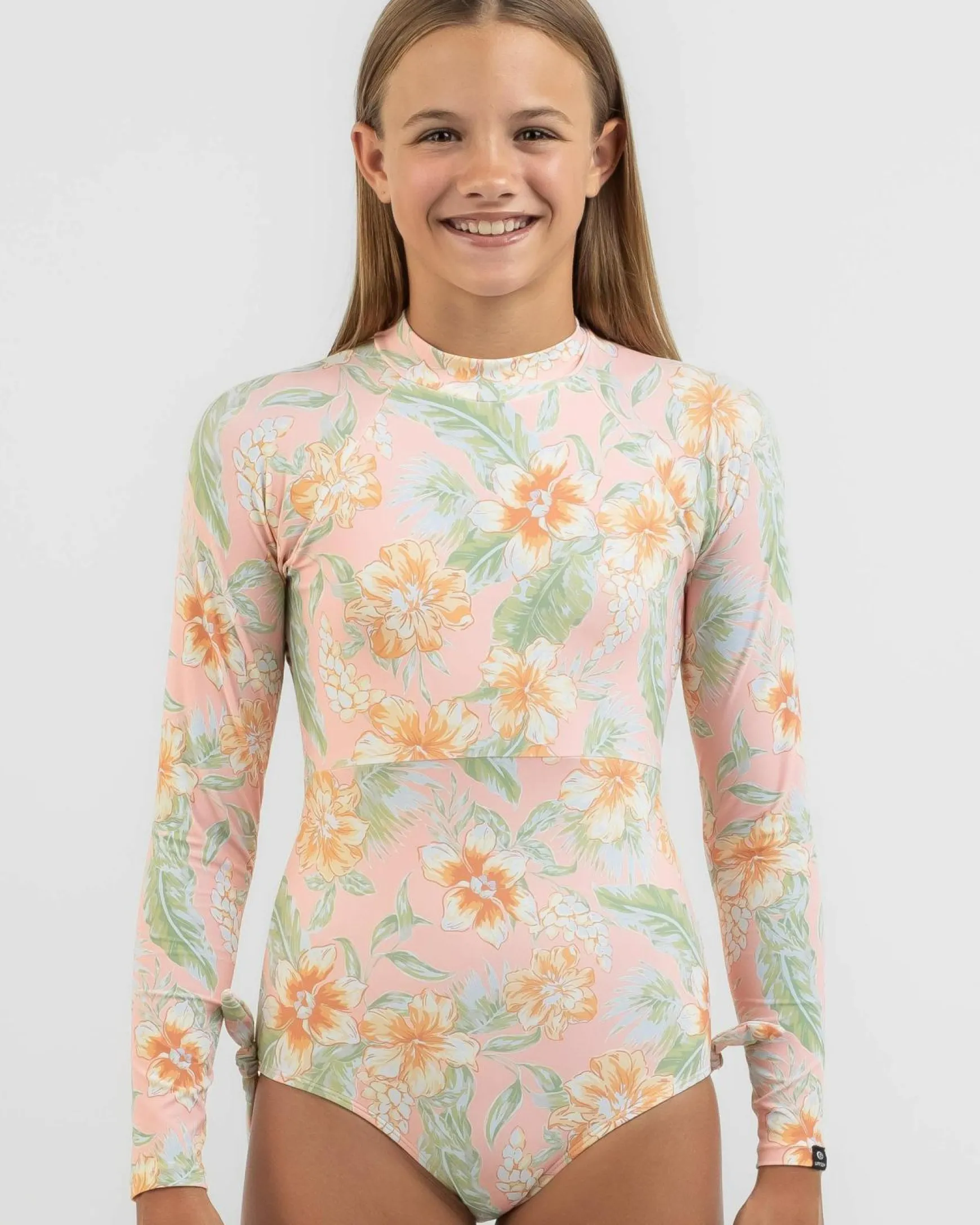 Girls' Always Summer Long Sleeve Surfsuit