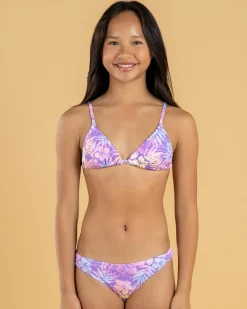 Girls' Ariella Triangle Bikini Set
