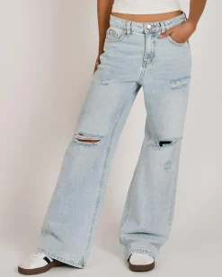 Girls' Blaze Wide Leg Jeans