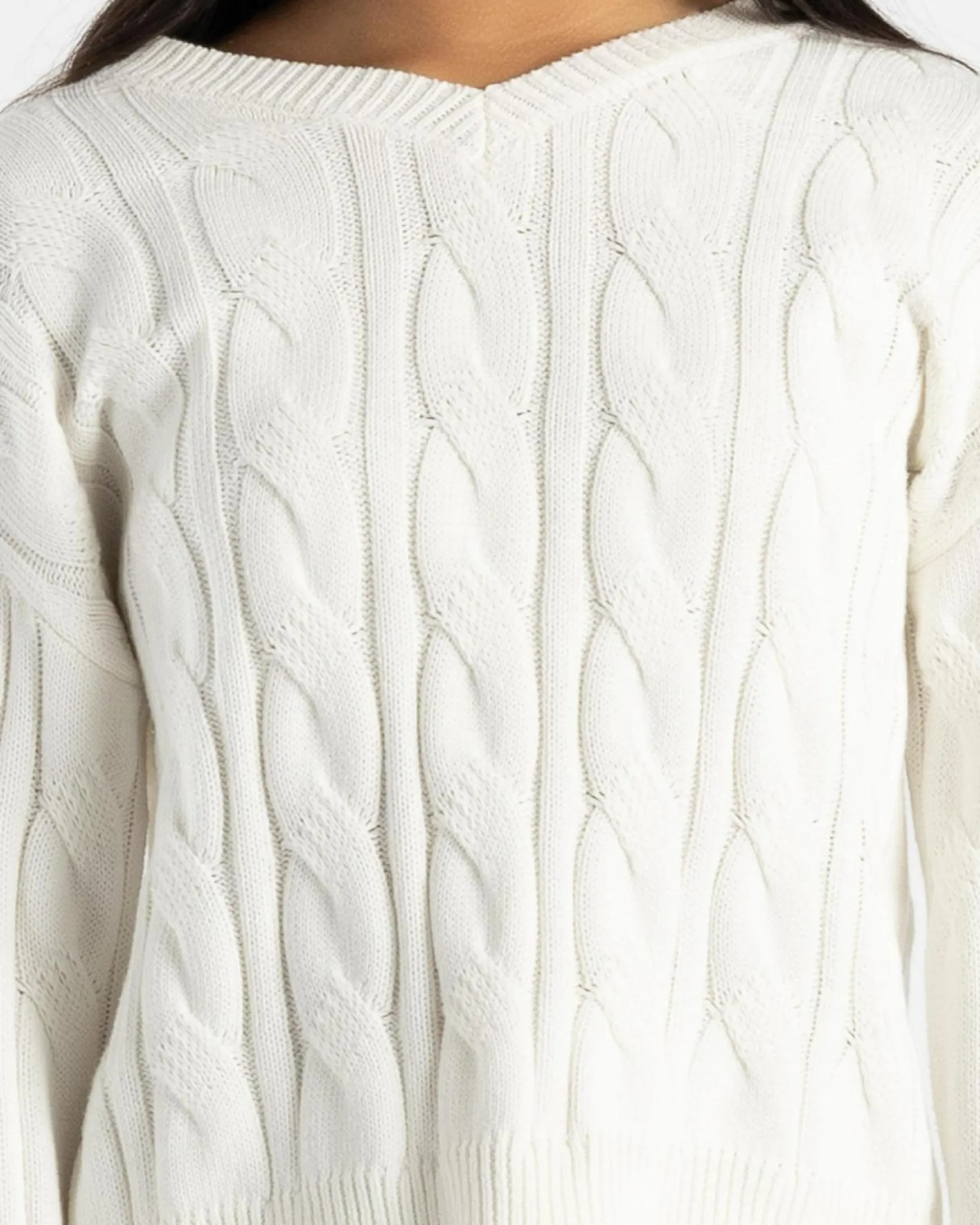 Girls' Cambridge V Neck Knit Jumper