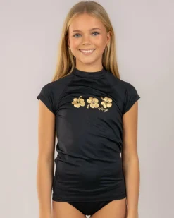 Girls' Cap Sleeve Rash Vest