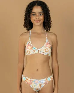 Girls' Celeste Ring Bralette Bikini Set