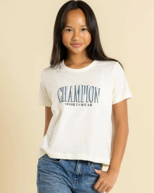 Girls' Champion Sporty Boxy T-Shirt