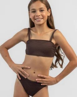 Girls' Claire Bandeau Bikini Set