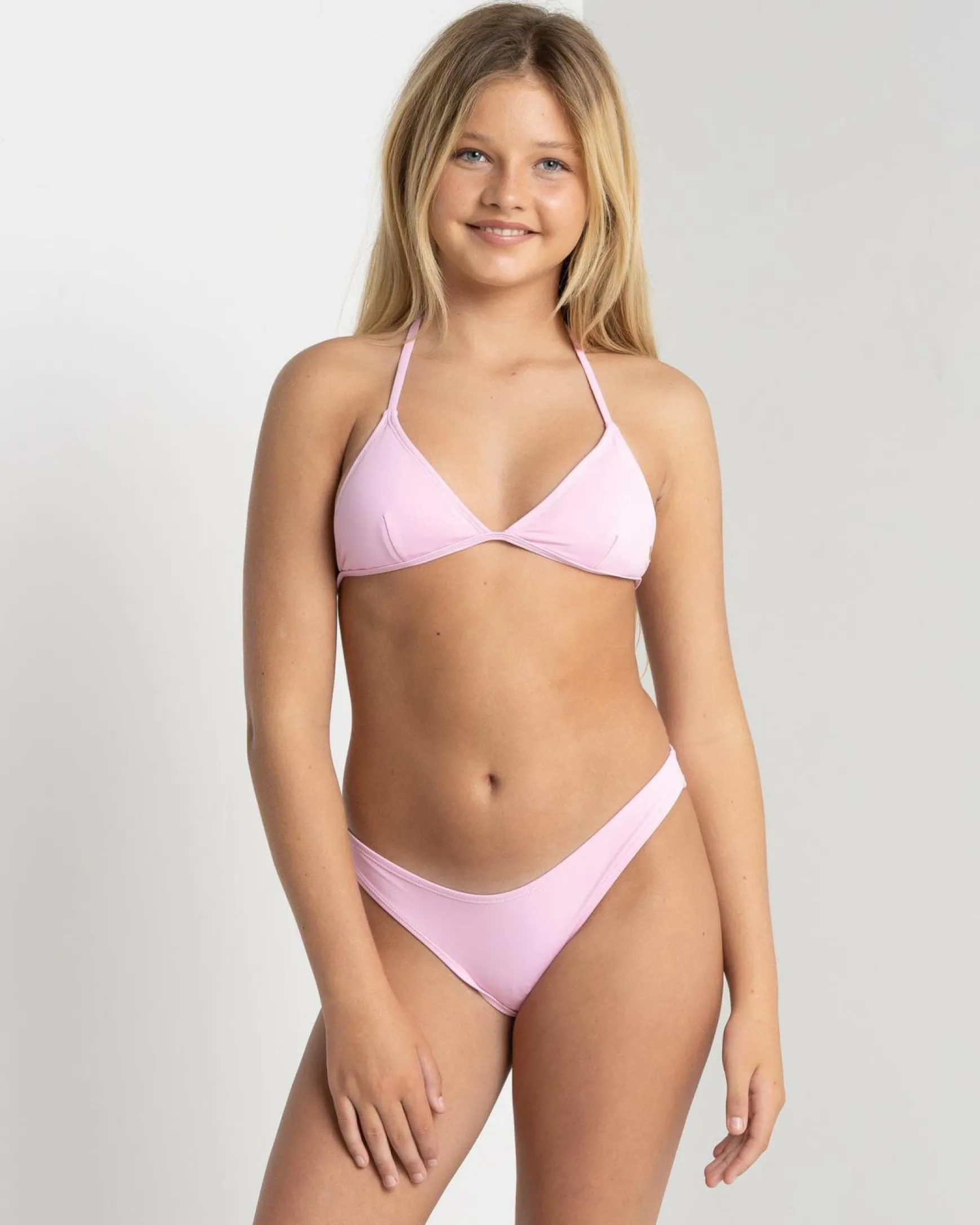 Girls' Coco Fixed Triangle Bikini Set