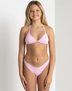 Girls' Coco Fixed Triangle Bikini Set