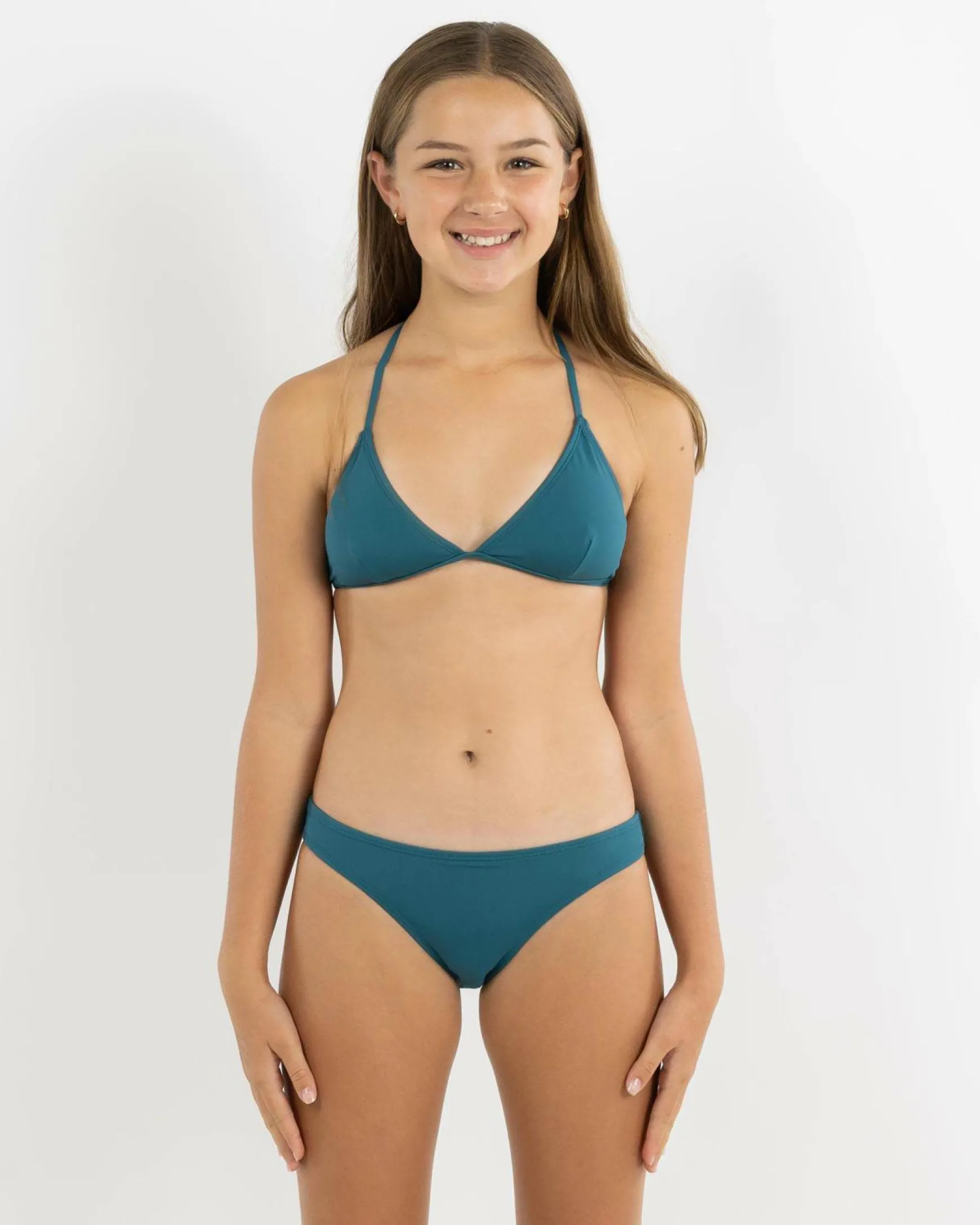 Girls' Coco Fixed Triangle Bikini Set
