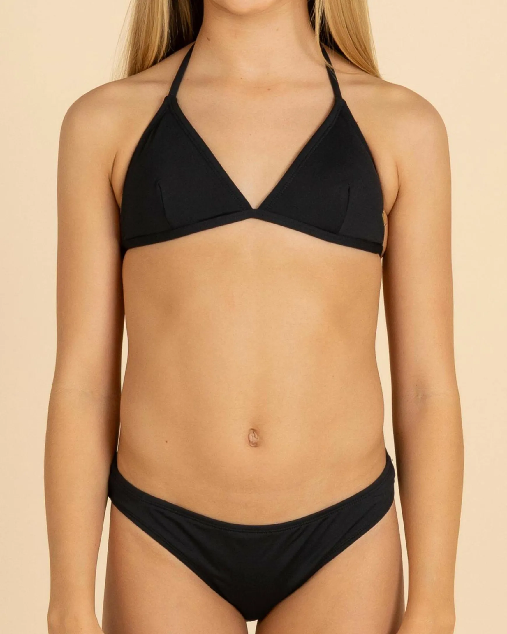 Girls' Coco Fixed Triangle Bikini Set