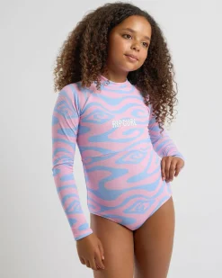 Girls' Cosmic UPF Long Sleeve Surfsuit