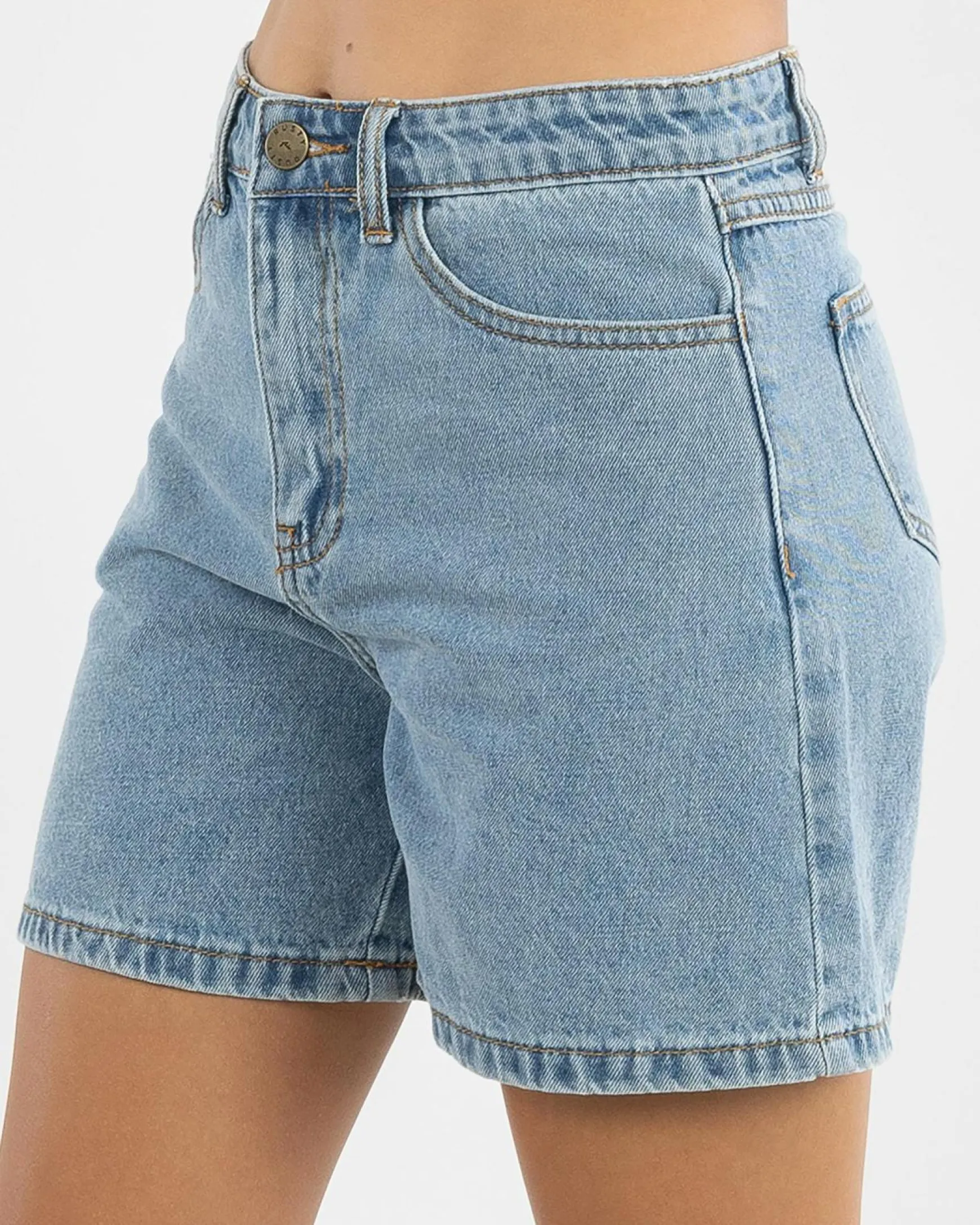 Girls' Cyprus High Denim Shorts